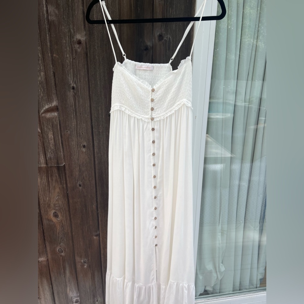 Pookie and Sebastian White Dress